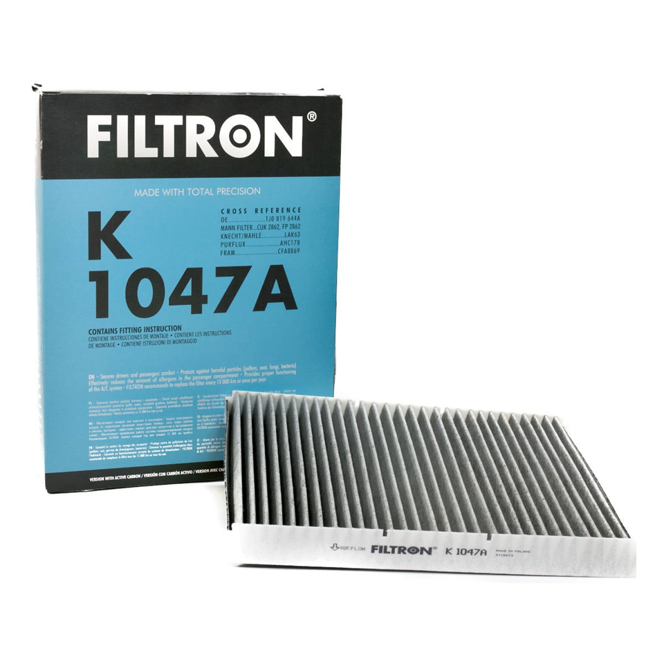 Volkswagen Passat Polen Filtresi Karbonlu 2001-2005 | FILTRON K1047A