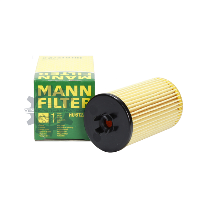 Opel Corsa E 1.2 / 1.4 Manuel Vitesli Yağ Filtresi | MANN HU612-2X
