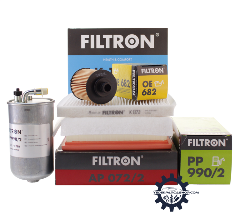 Opel Corsa D 1.3 Dizel (Z13DTJ) Motor Periyodik Bakım Filtre Seti (Yağ Filtresi Ufi Tip) Filtron Marka 2010-2012