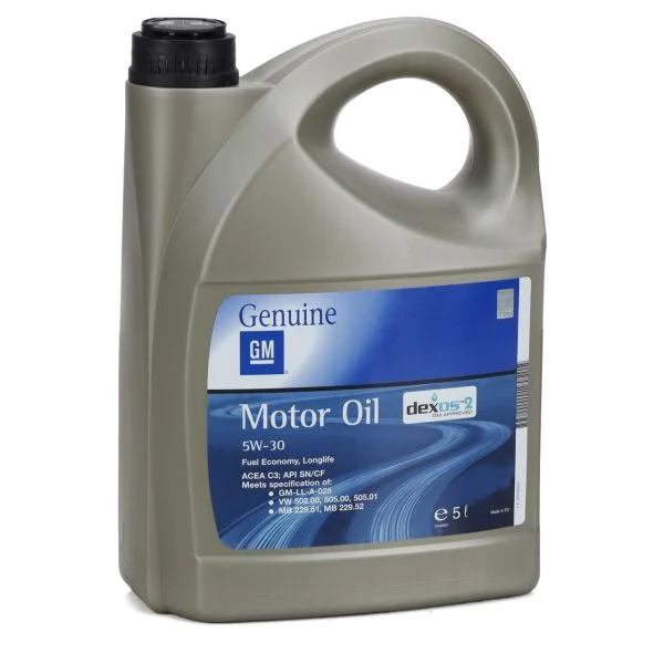 GM 5W30 DEXOS 2 Onaylı 5 LT Motor Yağı Partiküllü Alman Dolumu Orjinal