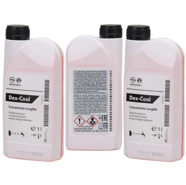 Opel Kırmızı Organik 3 Litre Antifiriz Orijinal | PSA 95599870