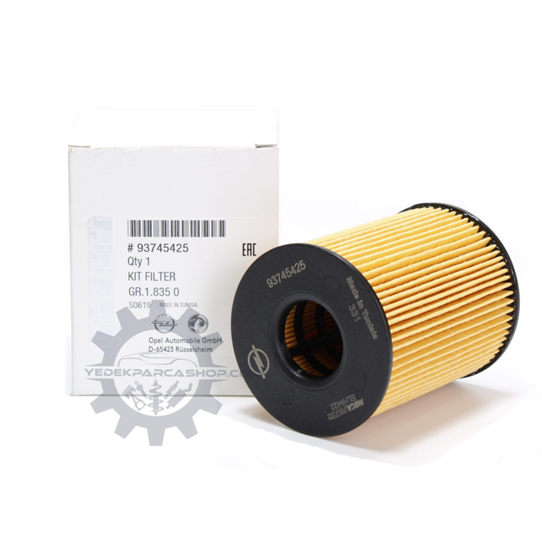 Opel Antara 2.0 Dizel Yağ Filtresi Orijinal | PSA 93745425