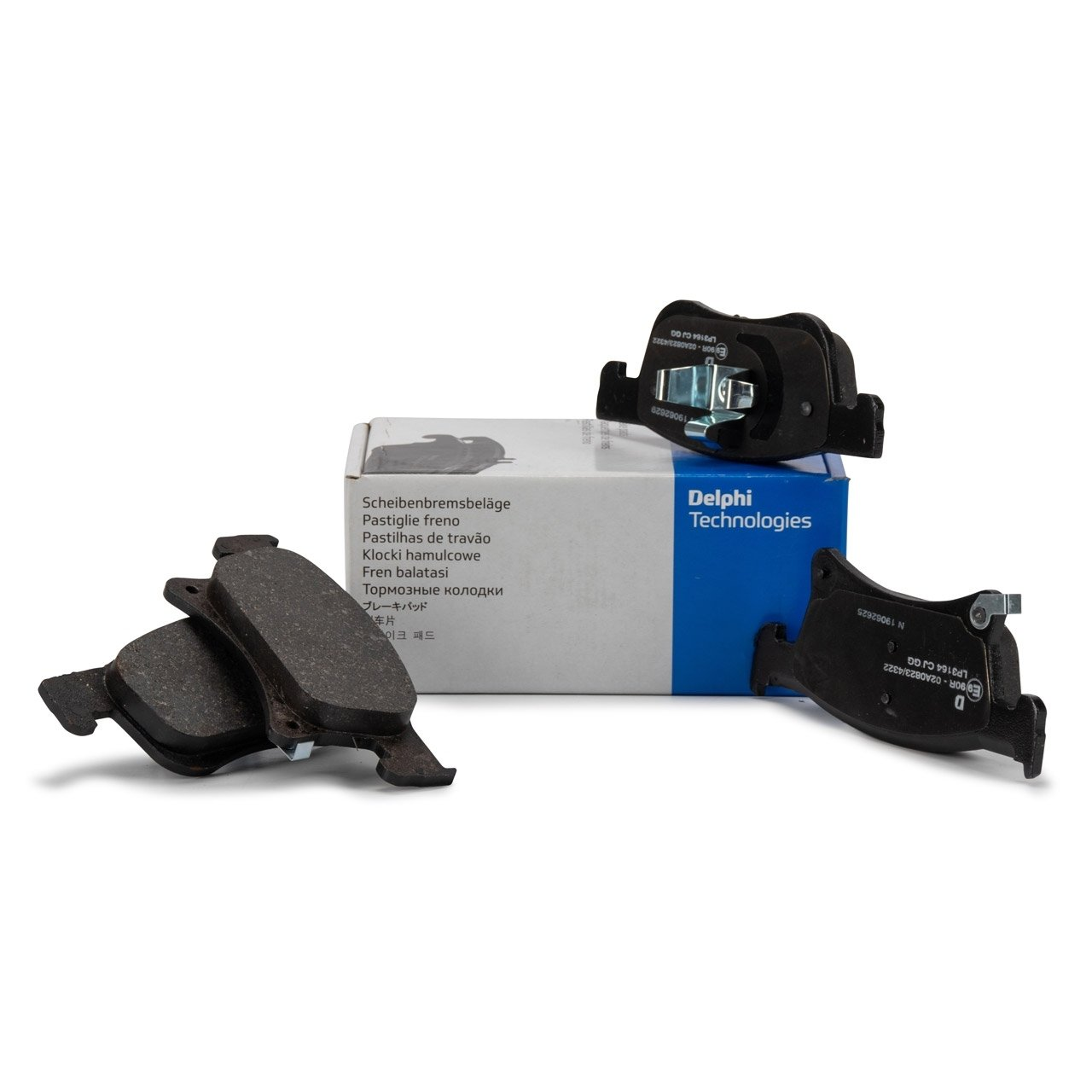 Opel Corsa E Ön Fren Balata Büyük Tip 15'' İnc | DELPHİ LP3164