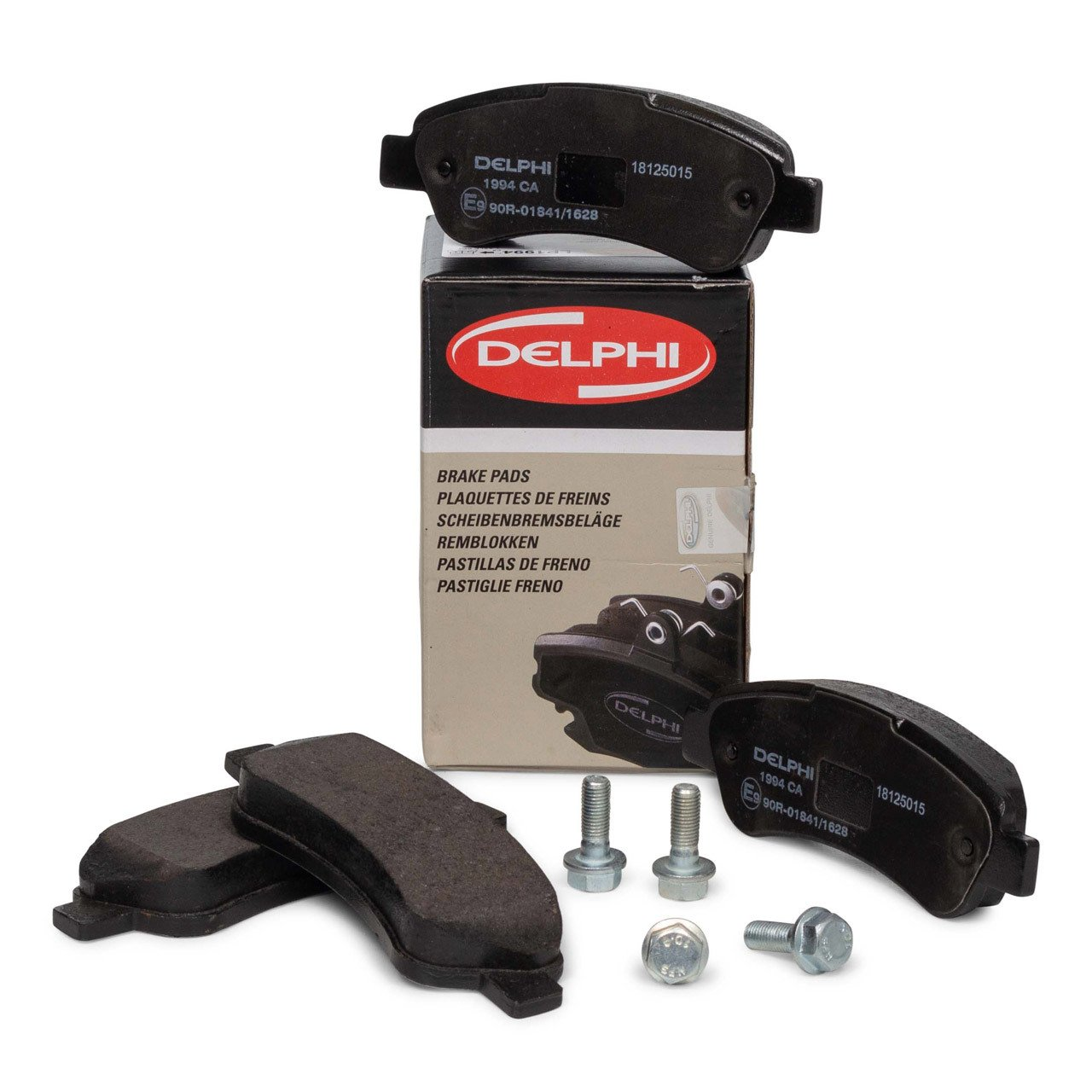 Peugeot 206 1998-2011 Ön Fren Balata Takımı | DELPHI LP1727