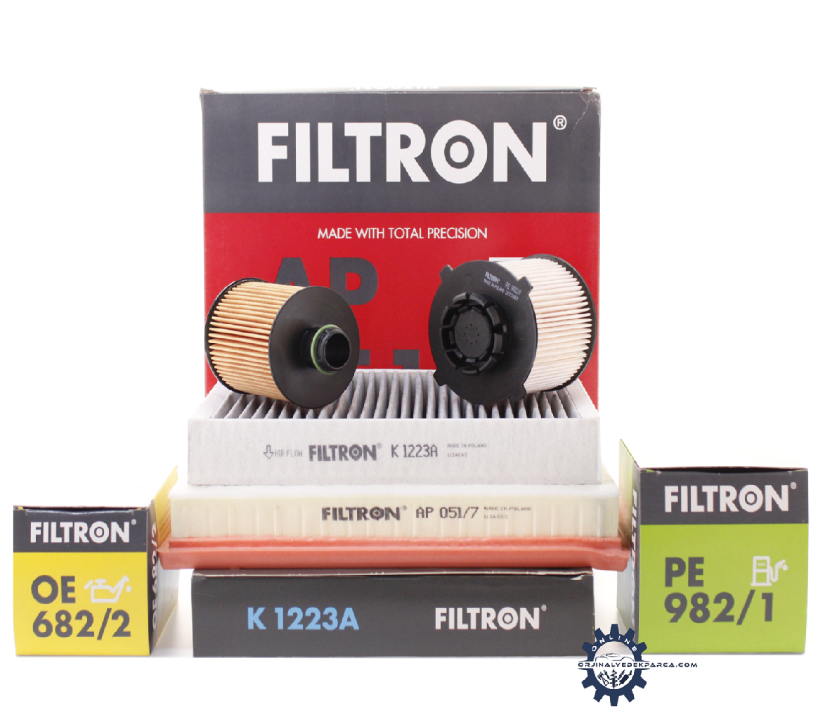 Opel Astra J Filtron 1.3 Dizel Motor Periyodik Filtre Seti