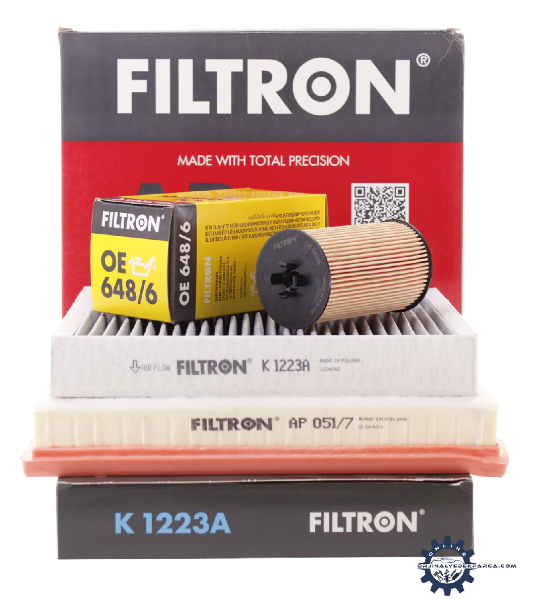 Opel Astra J 1.4 Turbo Filtre Seti Filtron Marka