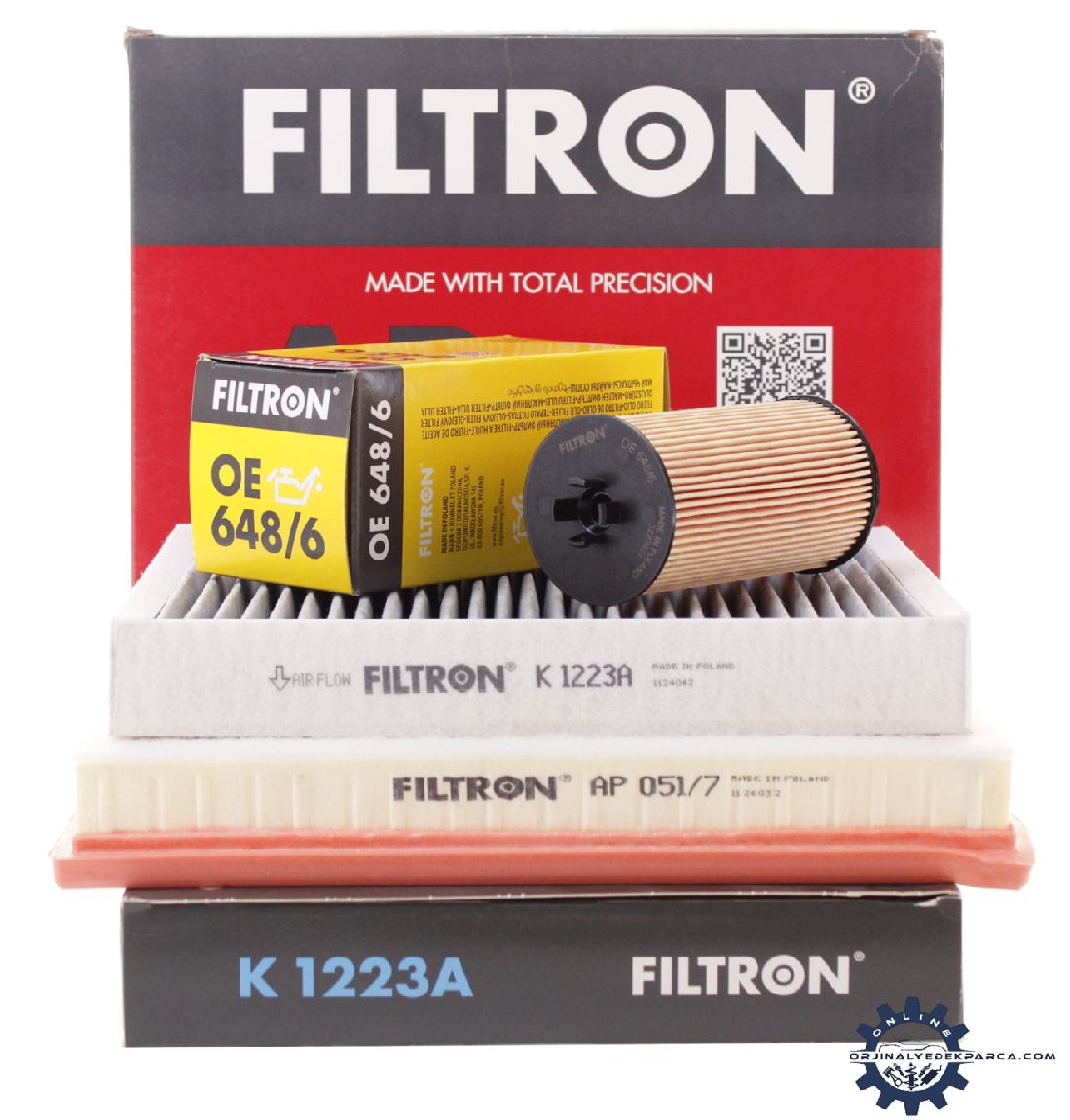 Opel Astra J 1.6 Turbo Filtre Seti Filtron Marka