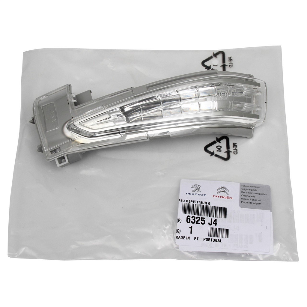 Peugeot 508 2011-2017 Sol Ayna Sinyali Sürücü Tarafı Orijinal