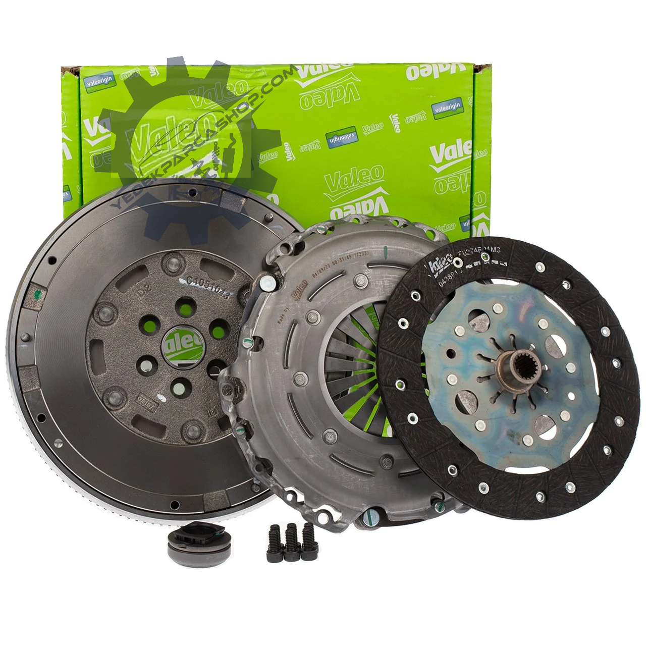 Peugeot 5008 1.6 Hdi Dizel Volant Baskı Balata Bilya Debriyaj Seti Orijinal | VALEO 837162