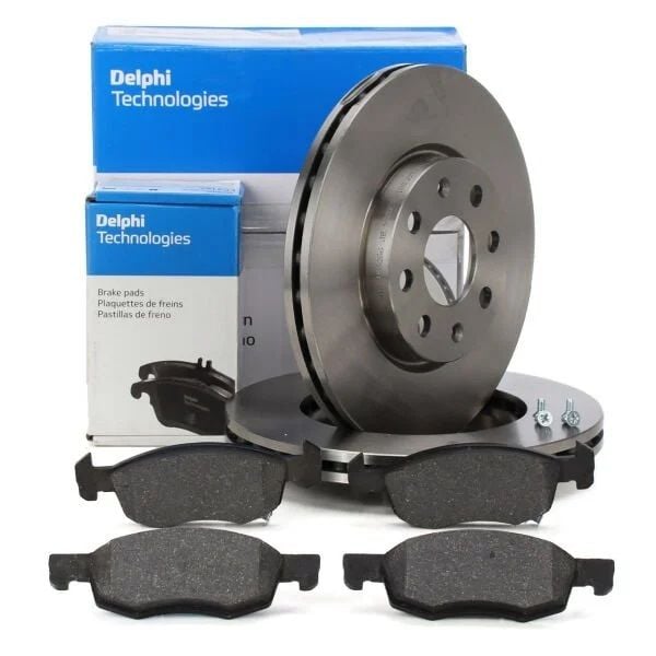 Opel Corsa E Ön Fren Disk / Balata Takımı 14 İnç Delphi Marka 2015-2019