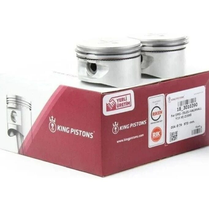 Opel Corsa C Z12XE STD Ölçü Piston Segman Takımı | KING 18-3010200