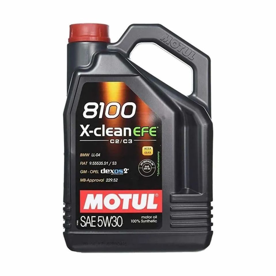 MOTUL 8100 X-Clean EFE 5W30 Dexos2 Partiküllü Motor Yağı 4LT
