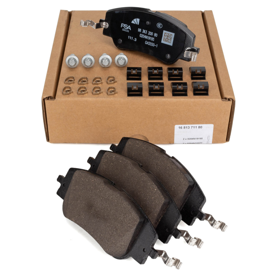 Peugeot 208 2020 Model Ve Üzeri Ön Fren Balata Takımı Orijinal | PSA 1681371180