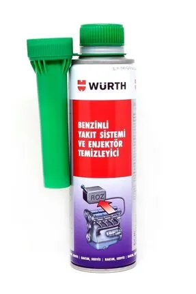 Würth Benzinli Yakıt Sistemi ve Enjektör Temizleyici Katkısı 300 ml