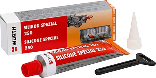 Sıvı Silikon Conta 70 mm Siyah Würth Marka