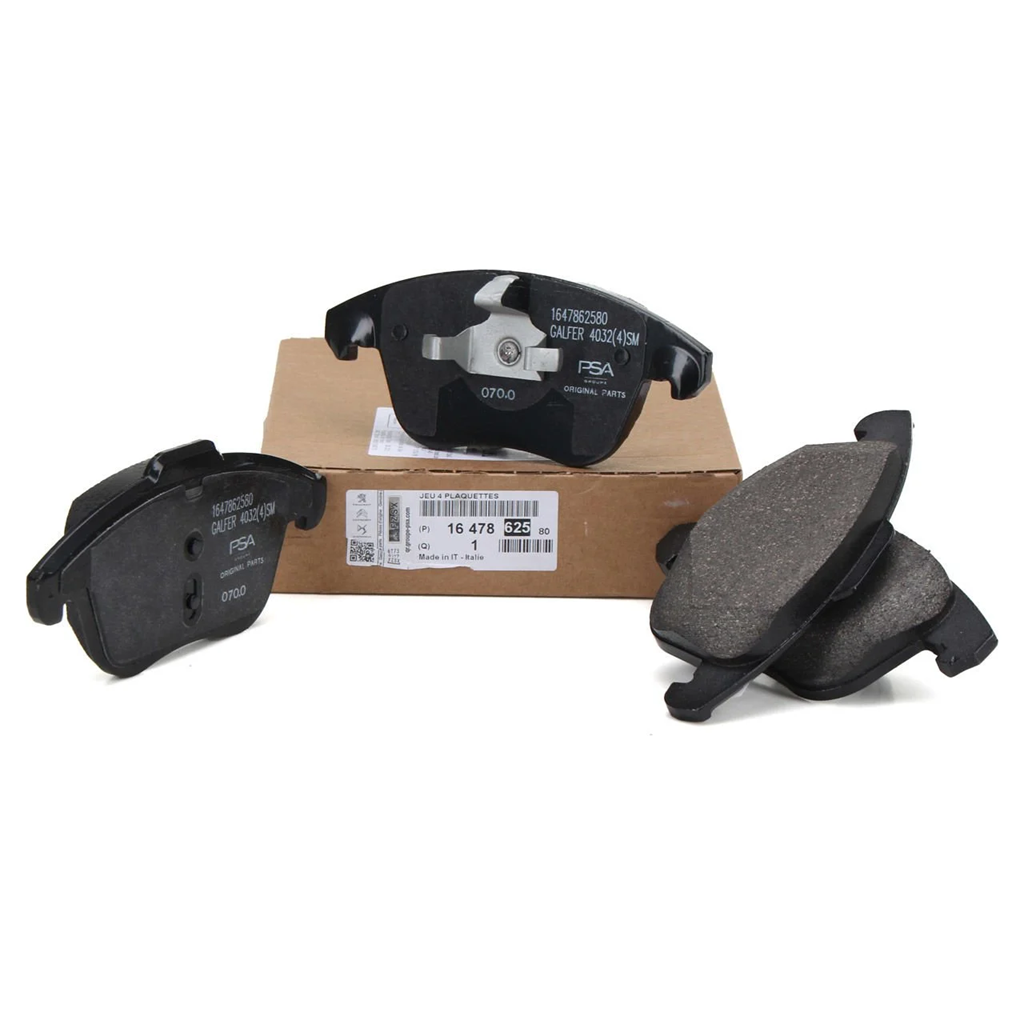 Peugeot 2008 Ön Fren Balata Takımı Orijinal | PSA 1647874080