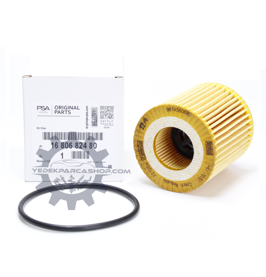Citroen C5 Aircross 1.5 Bluehdi Yağ Filtresi Orijinal | PSA 1680682480