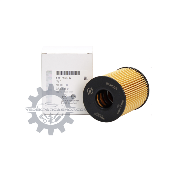 Opel Corsa C 1.2-1.4 Benzinli Yağ Filtresi Orijinal | PSA 9192425