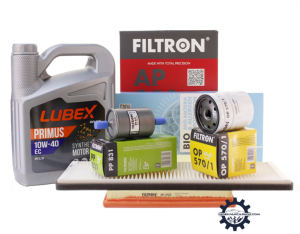 Opel Astra F Benzinli Motor Filtron Periyodik Bakım Filtre Seti Lubex 10W-40 Motor Yağlı