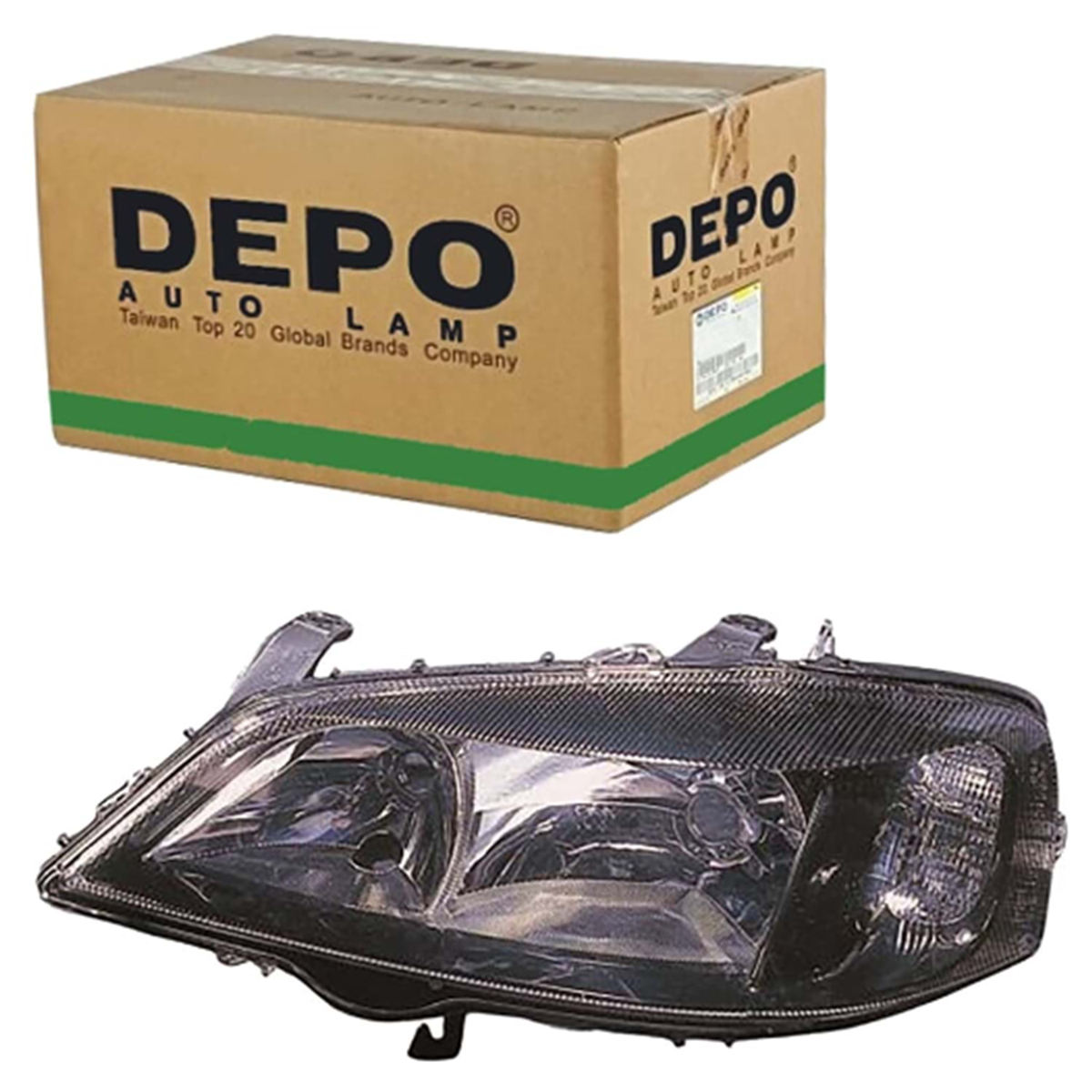 Opel Astra G Sağ Far Füme | DEPO 442-1116R-LDEM2