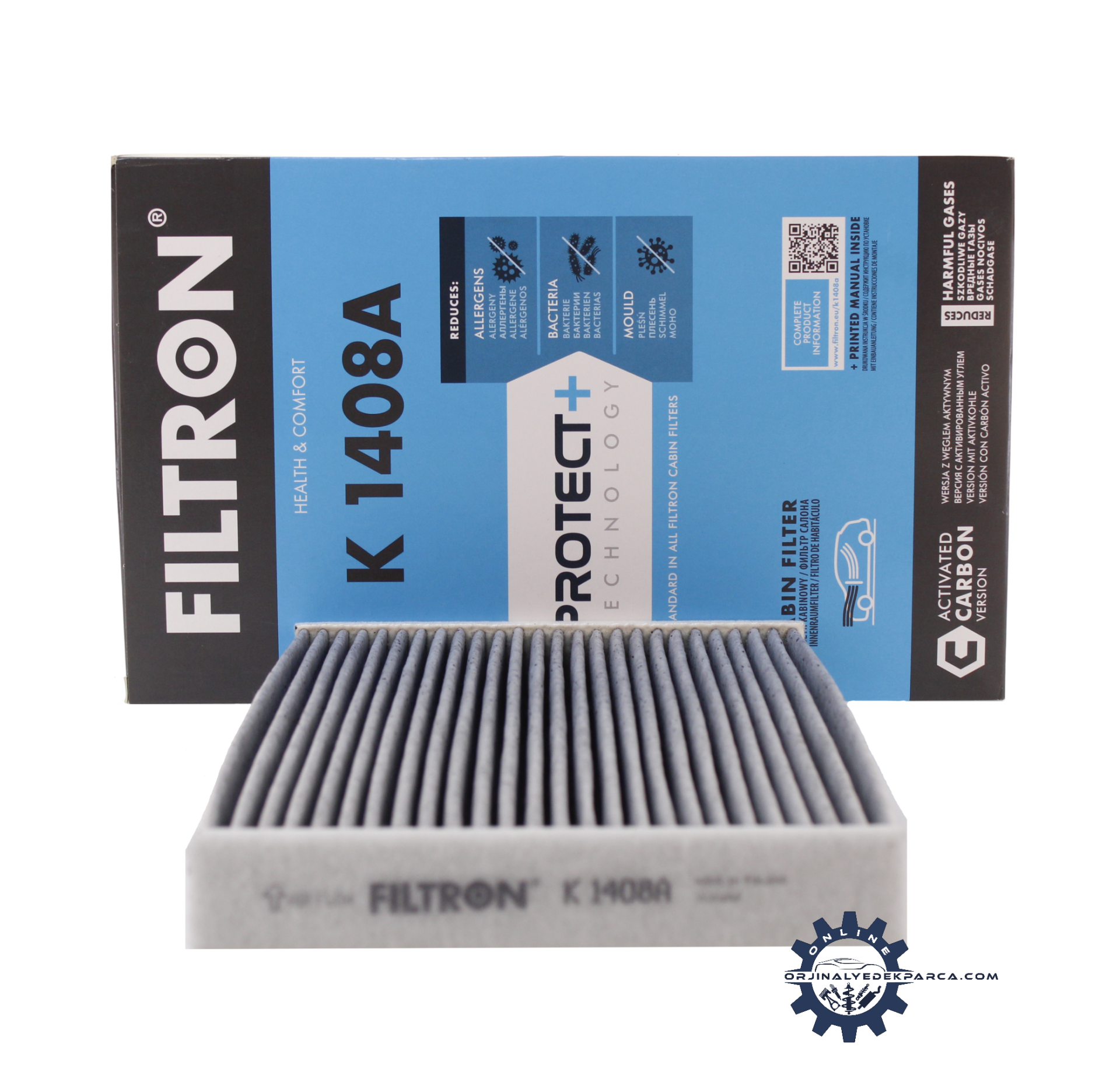 Opel Crossland X Polen Filtresi Karbonlu | FILTRON K1408A