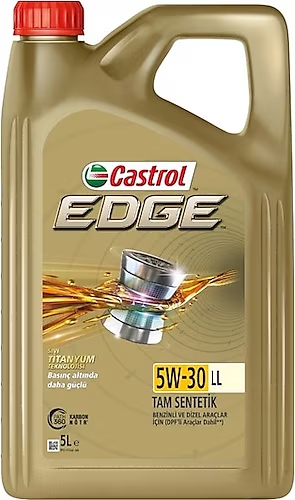 Castrol Edge 5W-30 LL Motor Yağı 5 LT