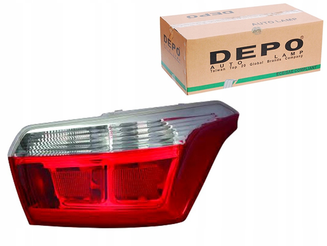 Citroen C-Elysee Makyajsız Kasa Sağ Stop | DEPO 552-1944R-LD-UE