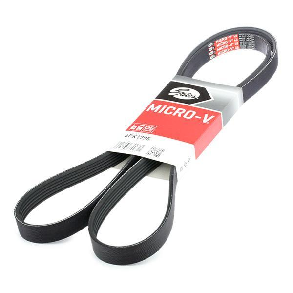 Opel Astra F X16XEL Klimalı V Kayışı Klimalı | GATES 6PK1795