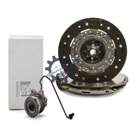 Chevrolet Yeni Aveo 1.3 Dizel 6 ileri Vitesli Start Stoplu Baskı Balata (Debriyaj) + Hidrolik Bilyalı Seti Orijinal