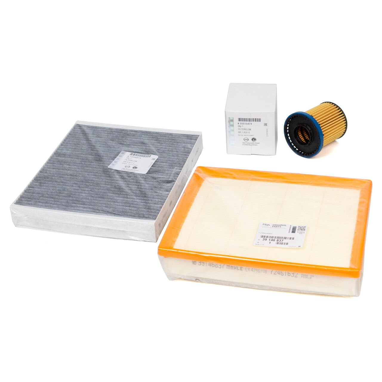 Opel Astra K 1.5 Dizel Periyodik Bakım Seti Orijinal (Mazot Filtre Hariç)