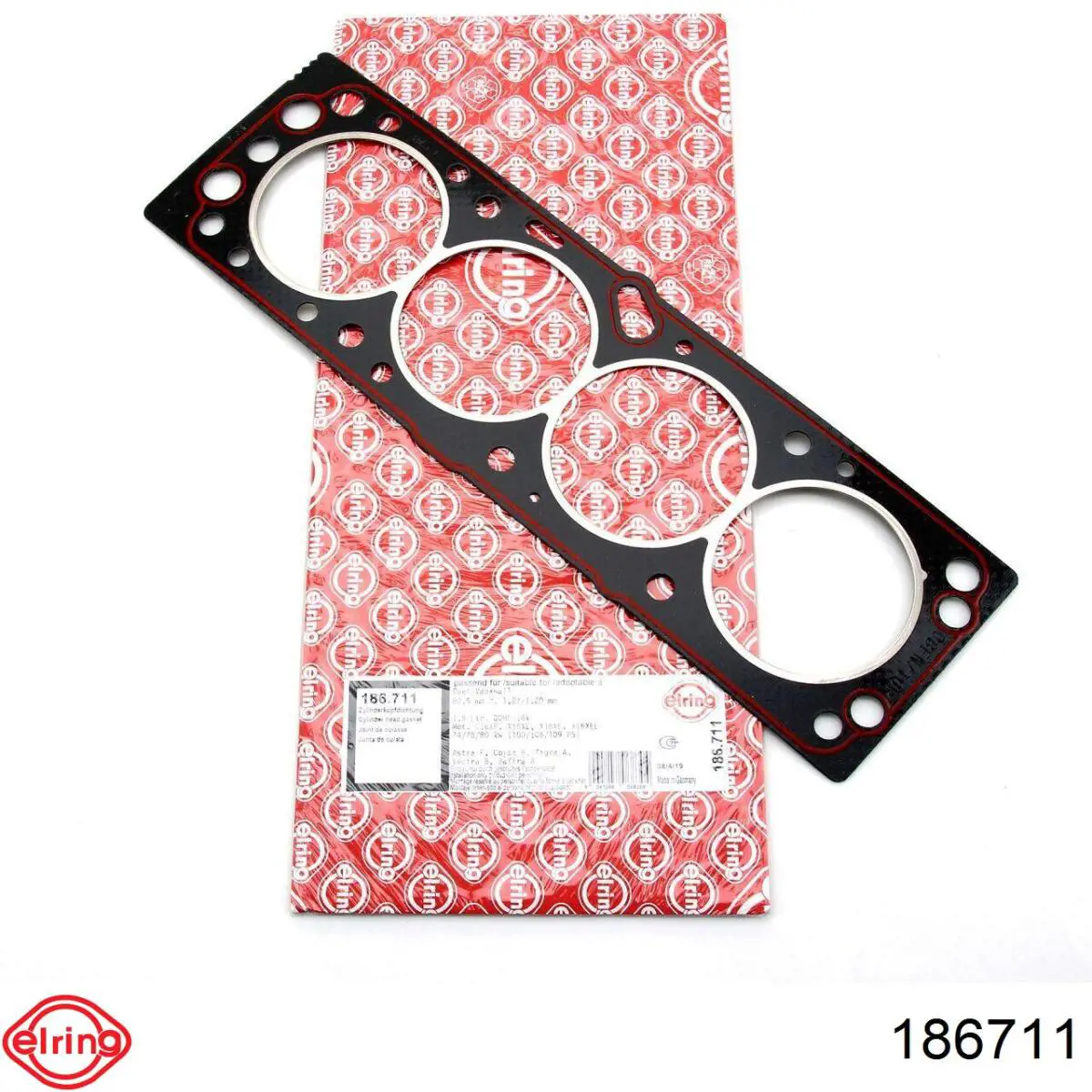 Opel Corsa B 1.4 / 1.6 Benzinli (X14XE-X16XE) Silindir Kapak Conta | ELRING 186.711