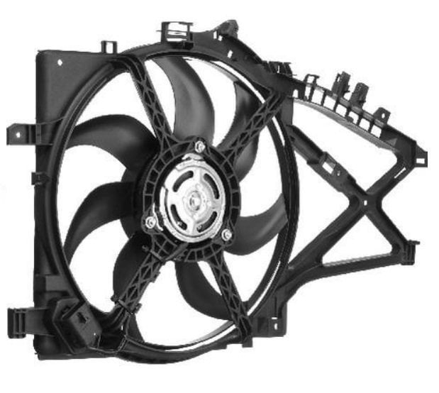 Opel Combo C 1.3 Dizel Fan Motoru Tek Fanlı | ITHAL 1341388