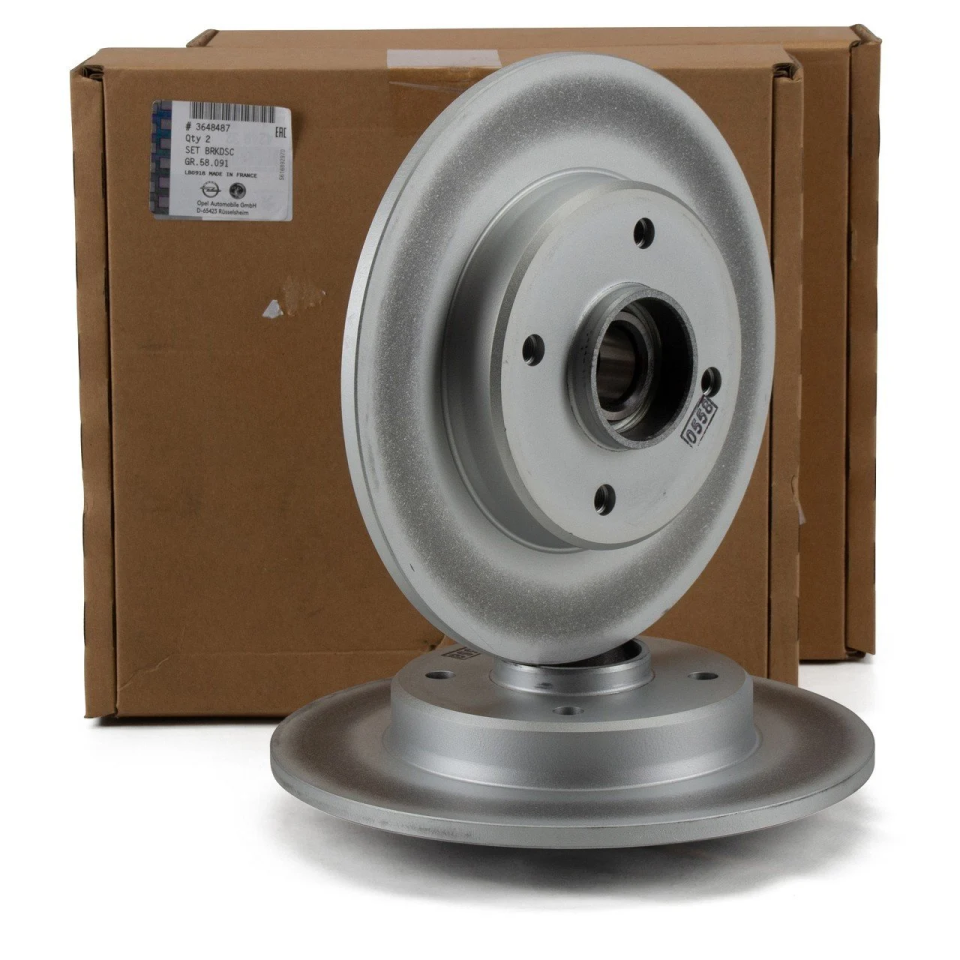 Peugeot 208 Arka Fren Disk Takımı Orijinal | PSA 4249.32