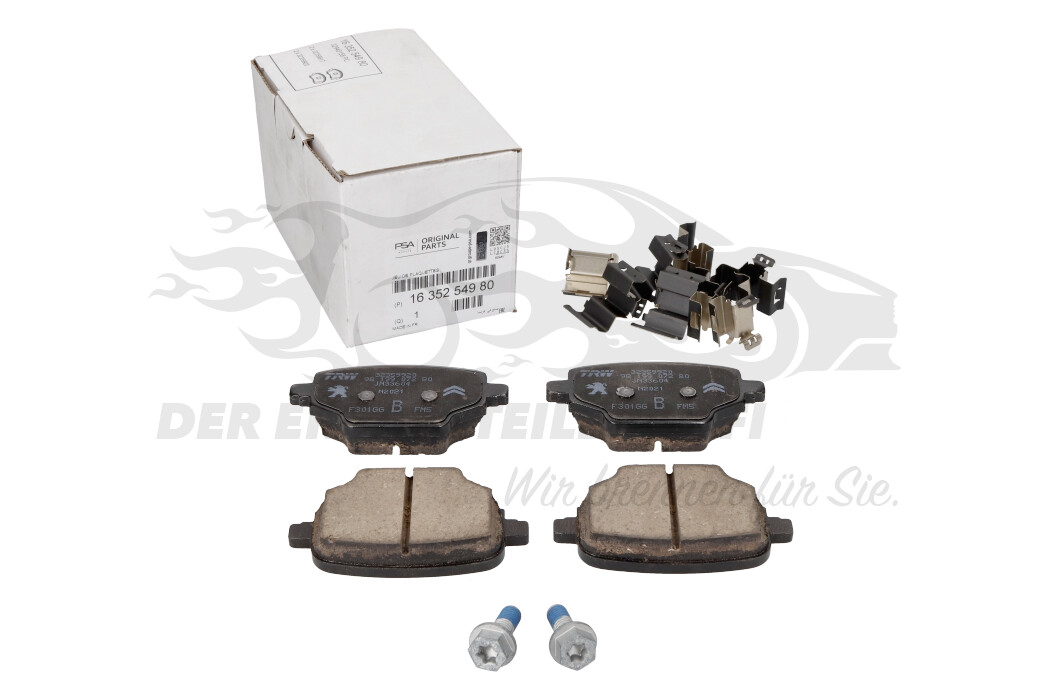 Opel Combo E Arka Fren Balata Orijinal | PSA 1688139780