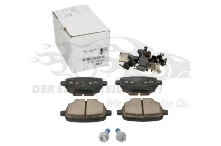 Peugeot Rifter 2019-2020 Arka Fren Balata Orijinal | PSA 1688139780