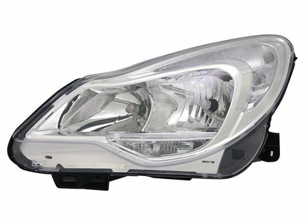 Opel Corsa D Makyajlı Kasa Sol Far | DEPO 442-1169LMLEM1B