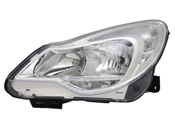 Opel Corsa D Makyajlı Kasa Ön Sağ Far 10 Model Sonrası | DEPO 442-1169RMLEM1B