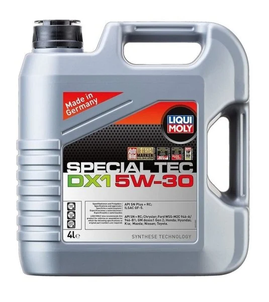 LIQUI MOLY Special Tec DX1 GEN3 5W-30 Motor Yağı 4 Litre 2025 Üretim Yılı