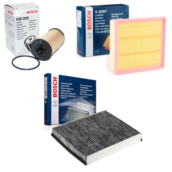 Opel Corsa D 1.2 1.4 2008 - 2014 Model Arası Bakım Seti ( Karbonlu Polen ) Bosch Marka