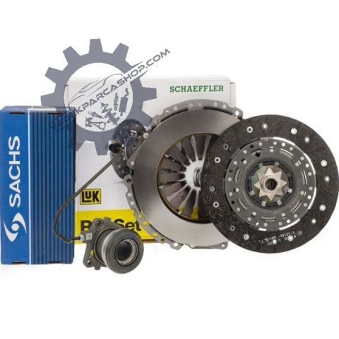 Chevrolet Yeni Aveo 1.3 Dizel 6 ileri Vitesli Start Stoplu Baskı Balata (Debriyaj) + Hidrolik Bilyalı Seti Luk Marka