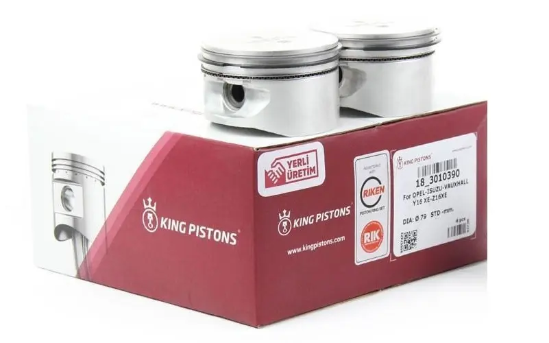 Chevrolet Aveo Kalos 1.2 8V Piston Segman 0.50 | KİNG PİSTON 18-1010113