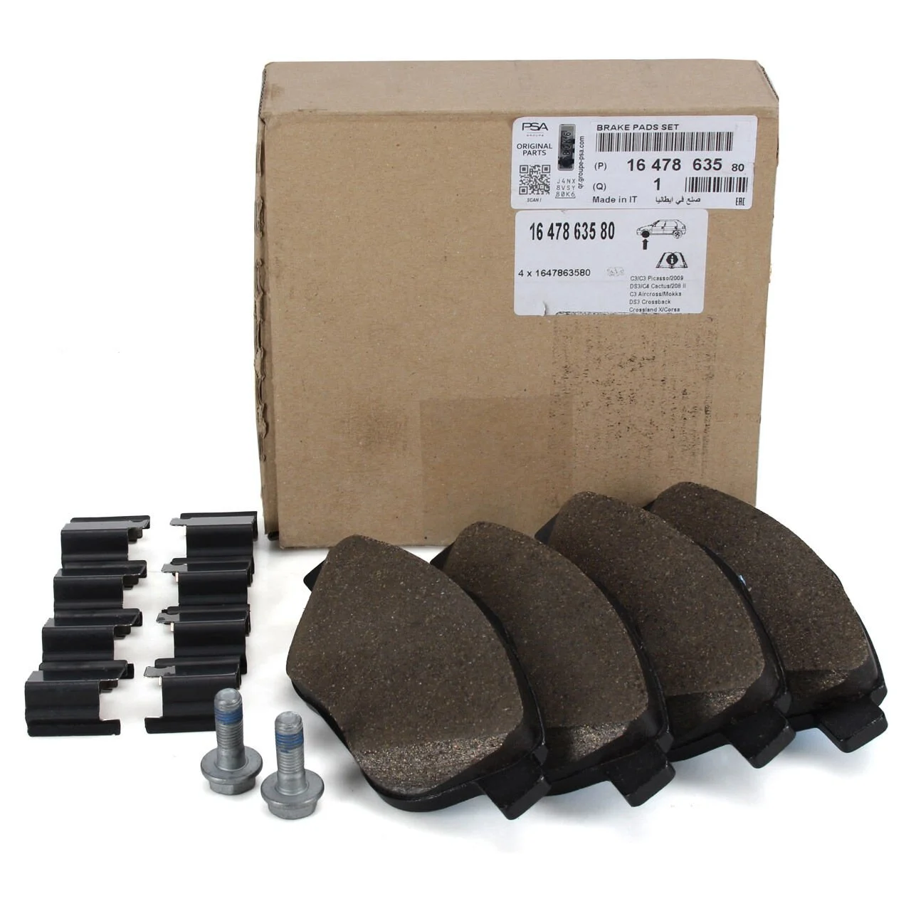 Opel Mokka B Ön Fren Balata Takımı Orijinal | PSA 1696257880