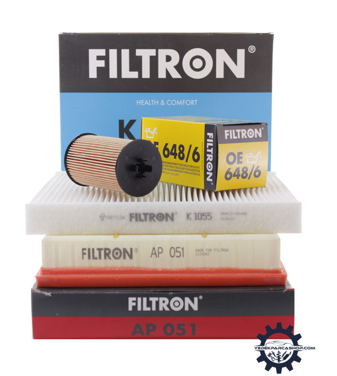 Opel Zafira B 1.6 Benzinli (Z16XER) Bakım Filtre Seti Filtron Marka 2007-2010