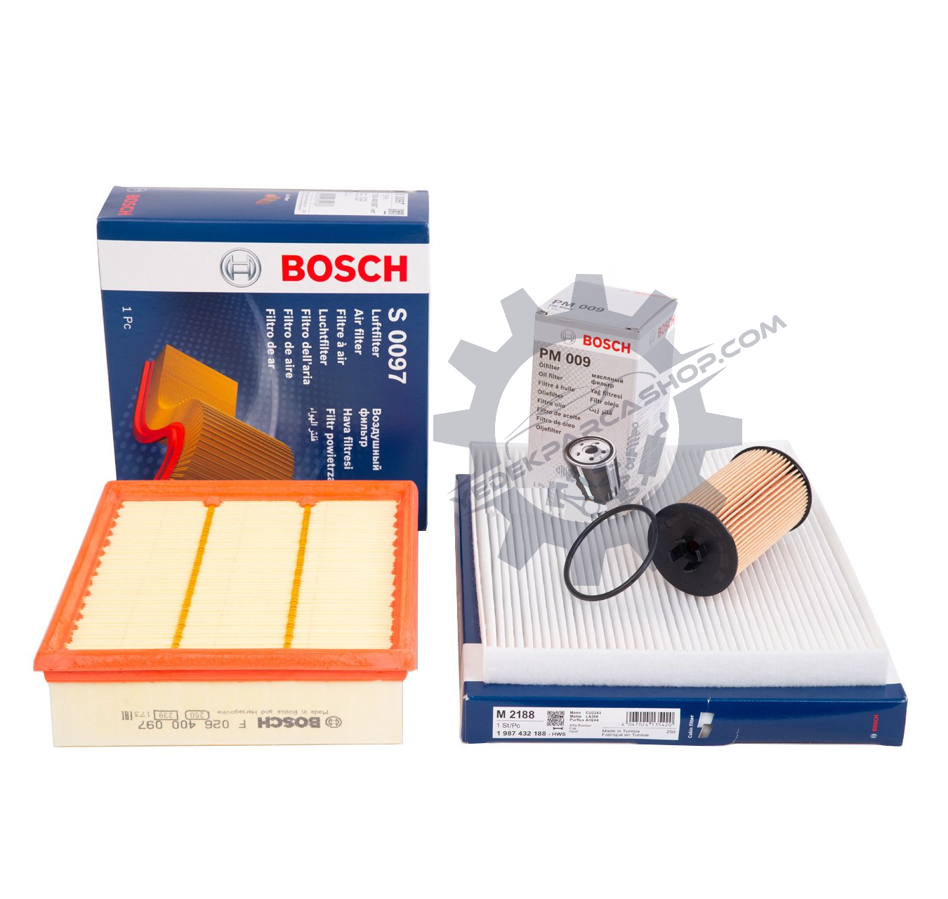 Opel Corsa E 1.2 1.4 Bakım Seti Düz Vites Bosch Marka