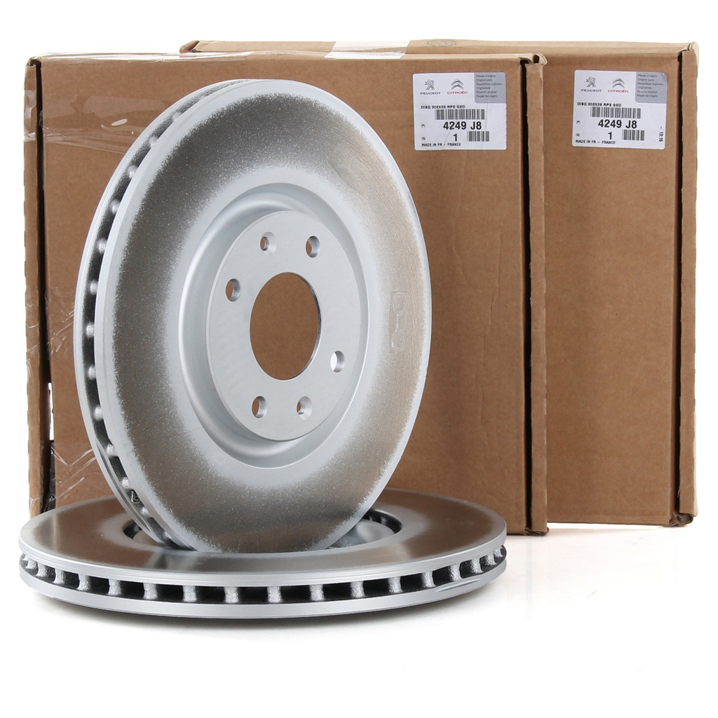 Citroen C4 2011-2017 Ön Fren Diski Takımı Orijinal | PSA 4249.J8