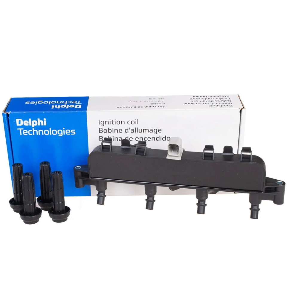 Citroen C3 1.4 8 Valf Benzinli Ateşleme Bobini Gri Soket | DELPHİ CE20011-12B1