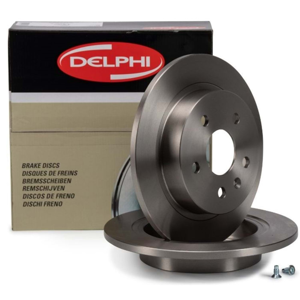 Opel insignia Arka Fren Disk Takımı Havasız Tip | DELPHI BG4188