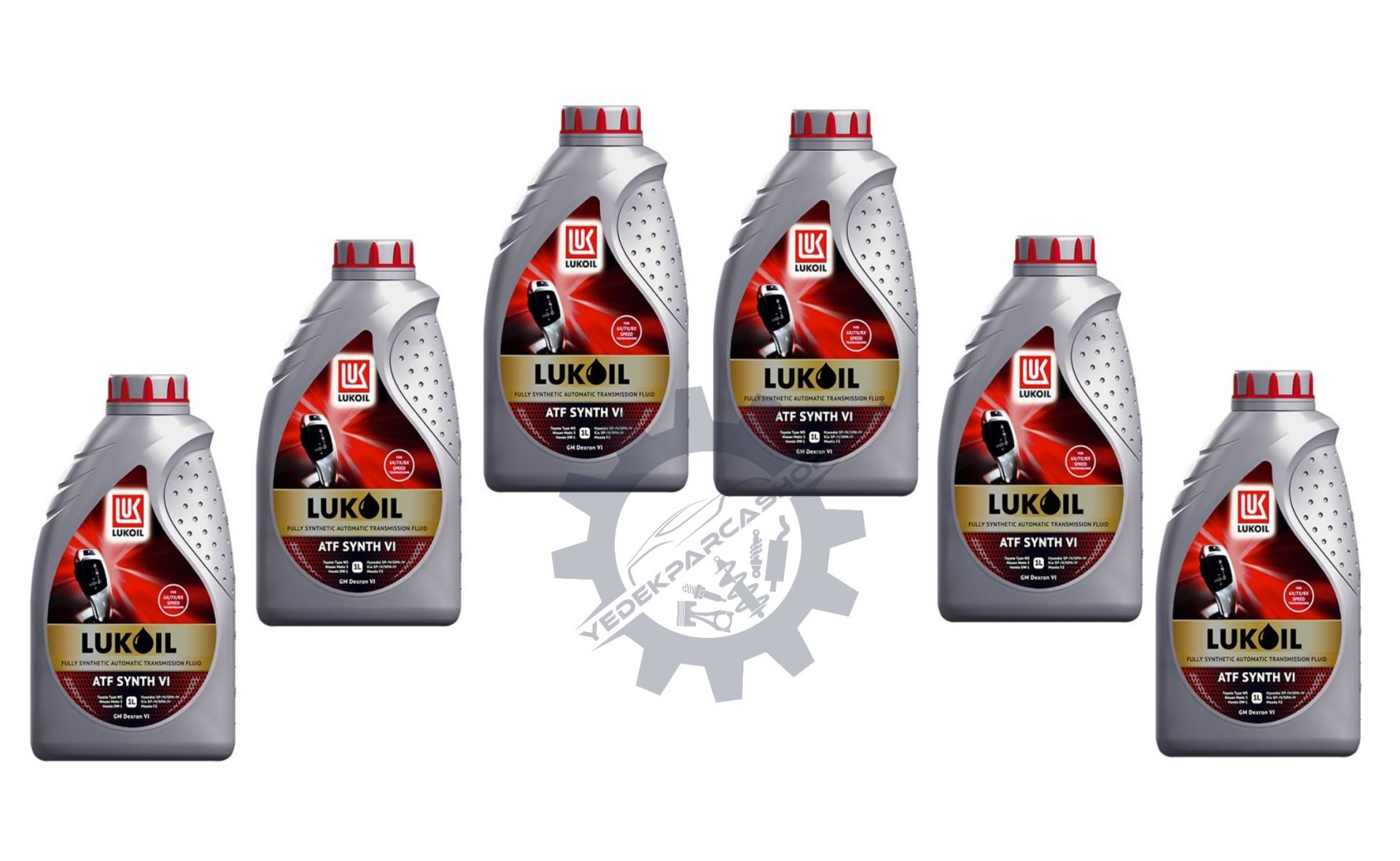 Dexron 6 Otomatik Şanzıman ve Direksiyon Yağı ( 6 ADET ) Orjinal Lukoil Marka