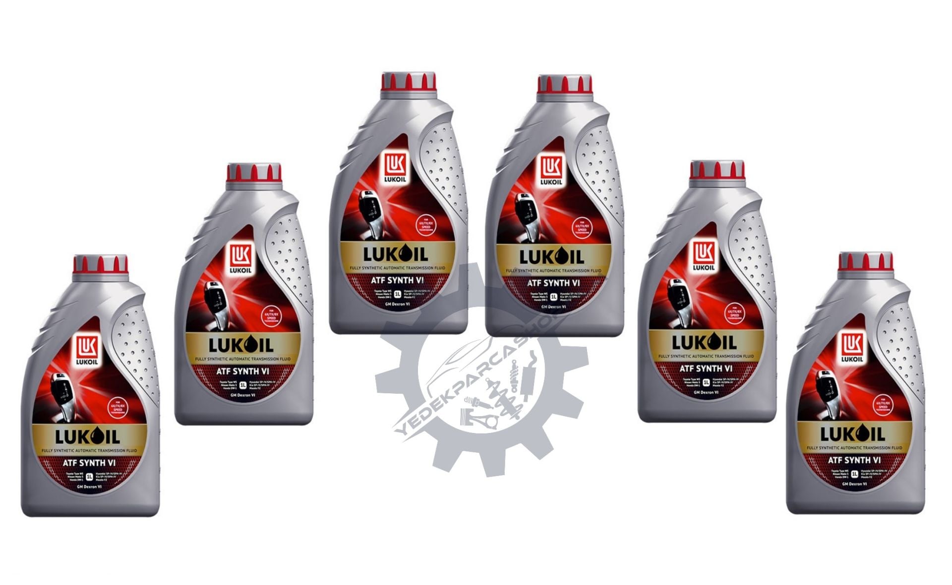 Dexron 6 Otomatik Şanzıman ve Direksiyon Yağı ( 6 ADET ) Orjinal Lukoil Marka