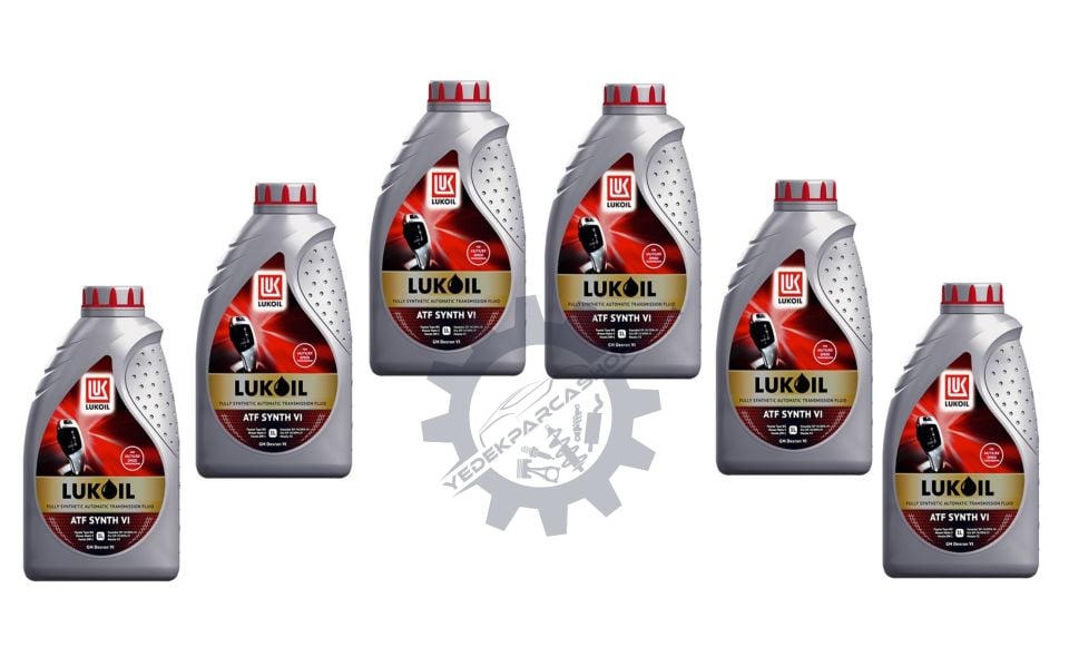 Dexron 6 Otomatik Şanzıman ve Direksiyon Yağı ( 6 ADET ) Orjinal Lukoil Marka